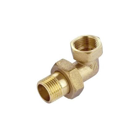 Mosiądz Śrubunek kątowy  1/2"